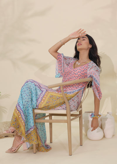 ZURI MAXI DRESS - GOLDEN HOUR