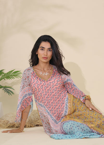 ZURI MAXI DRESS - GOLDEN HOUR