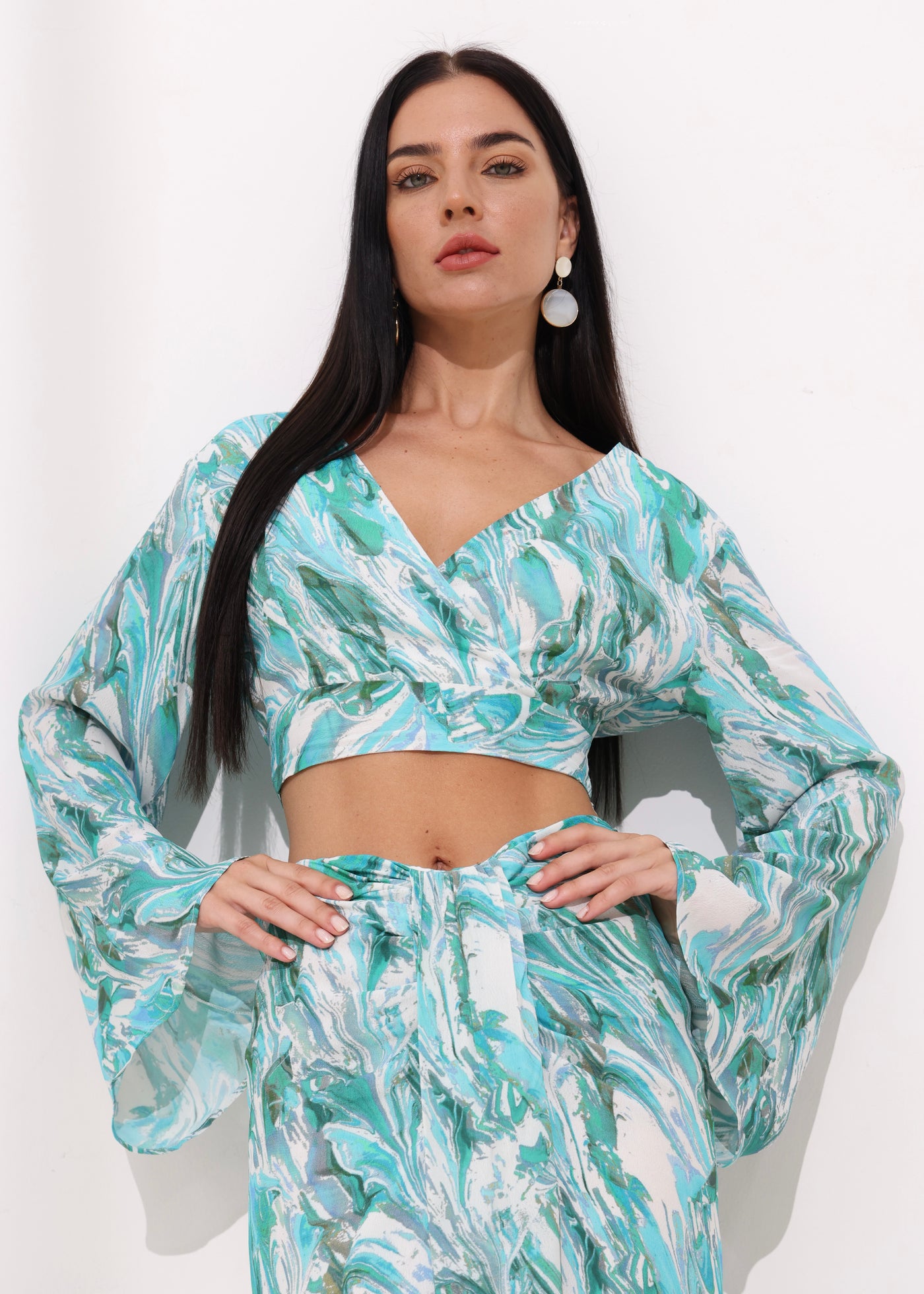 SUMMER FLING CO ORD SET - WAVES