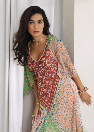 ZURI MAXI DRESS - BOHEMIAN GLOW