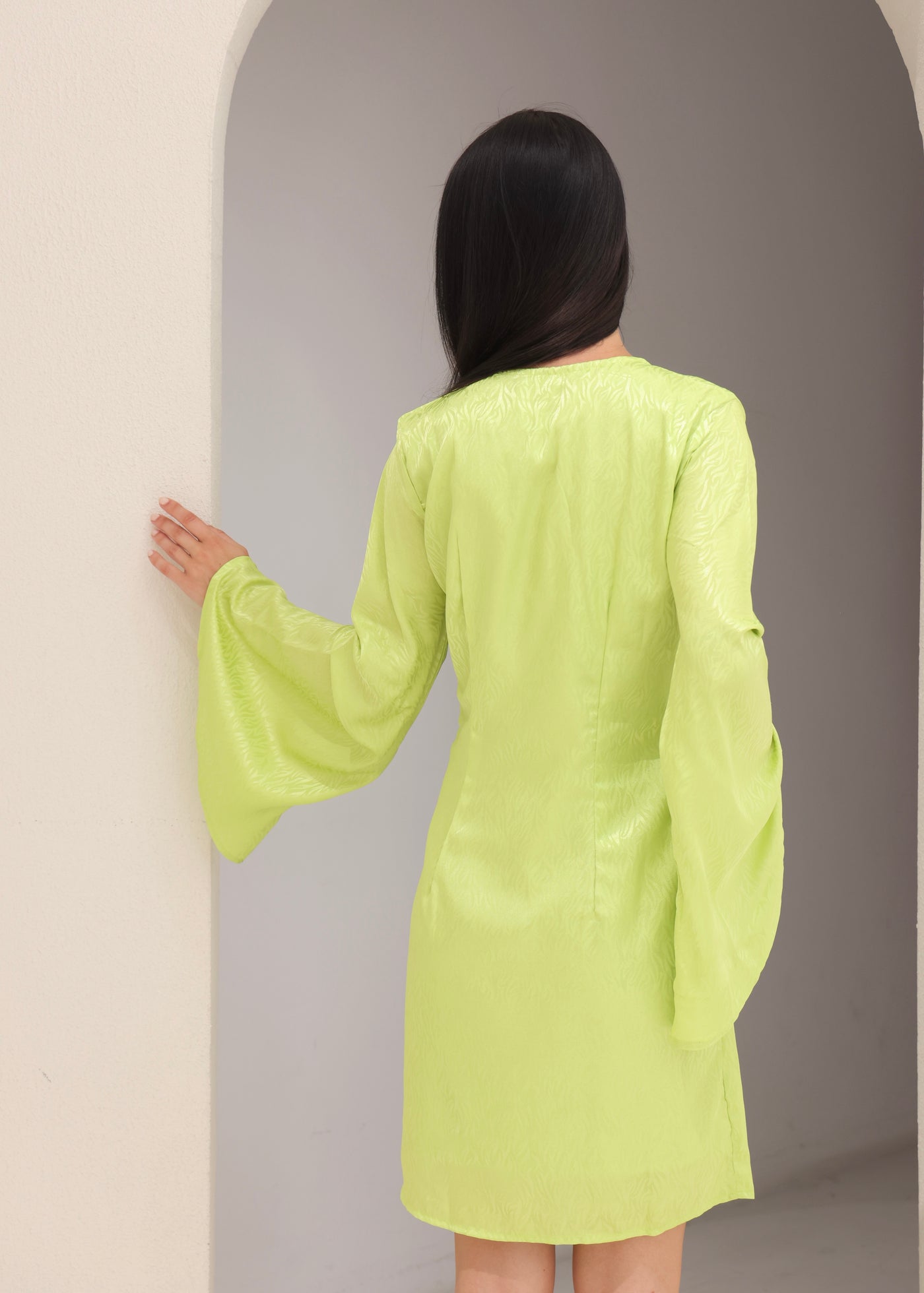 BE MINE DRESS - LIME