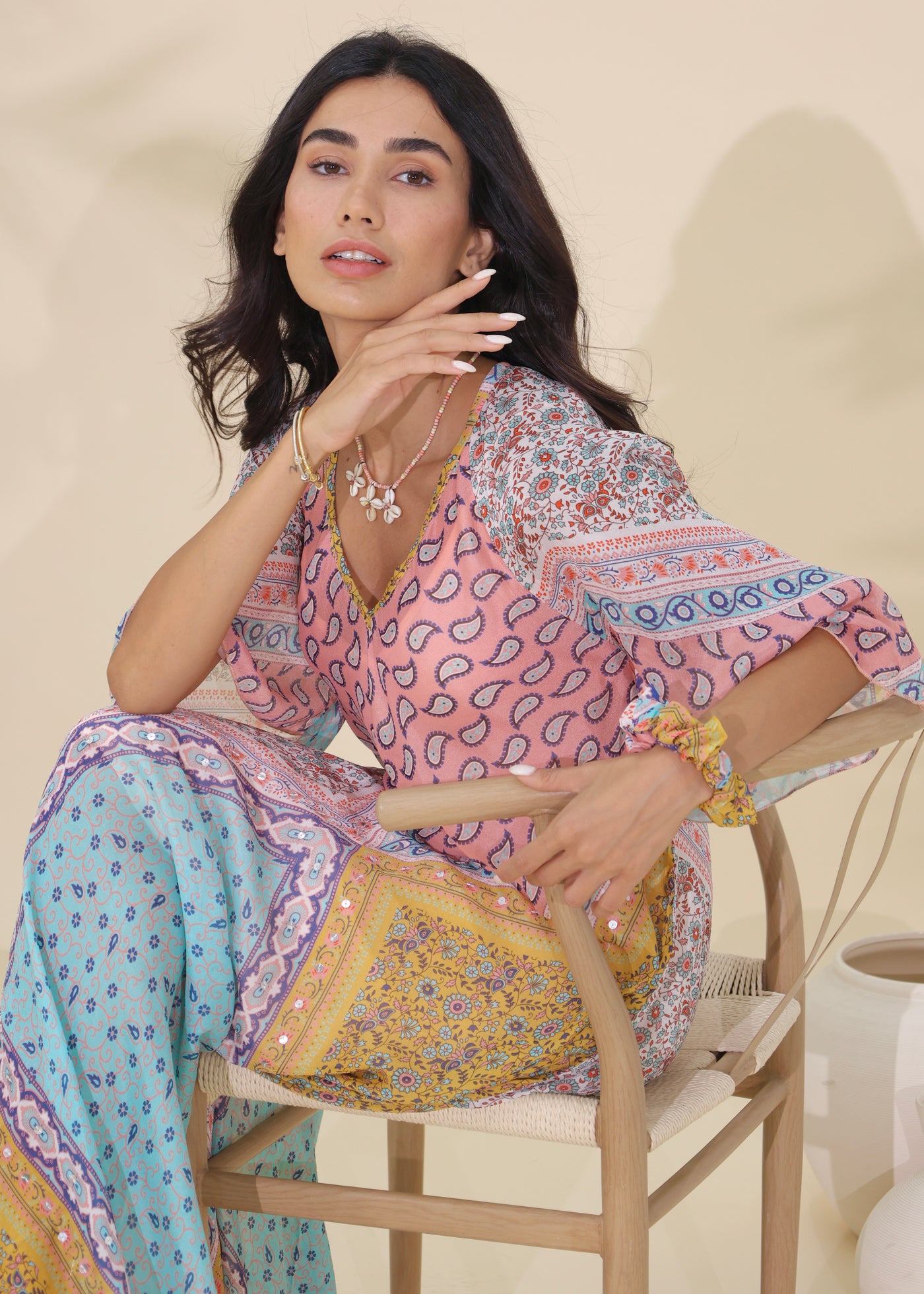 ZURI MAXI DRESS - GOLDEN HOUR
