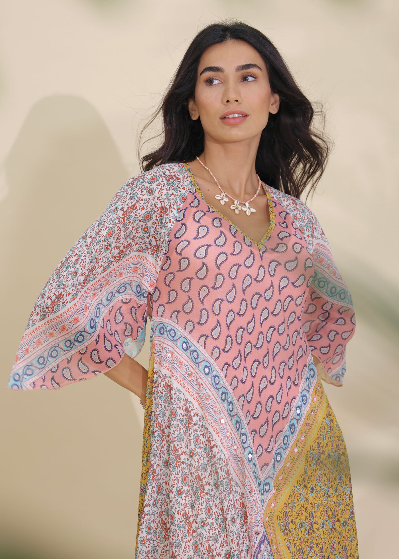 ZURI MAXI DRESS - GOLDEN HOUR