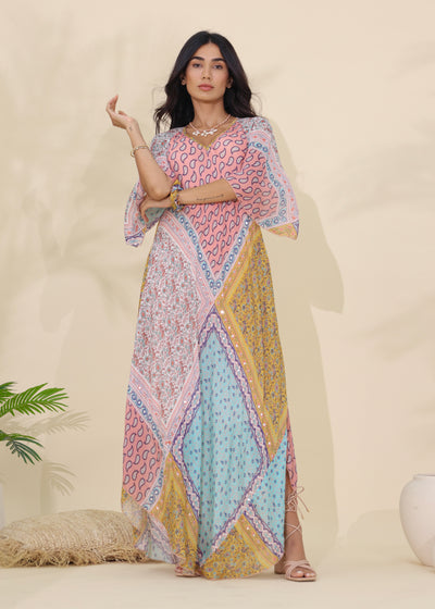 ZURI MAXI DRESS - GOLDEN HOUR