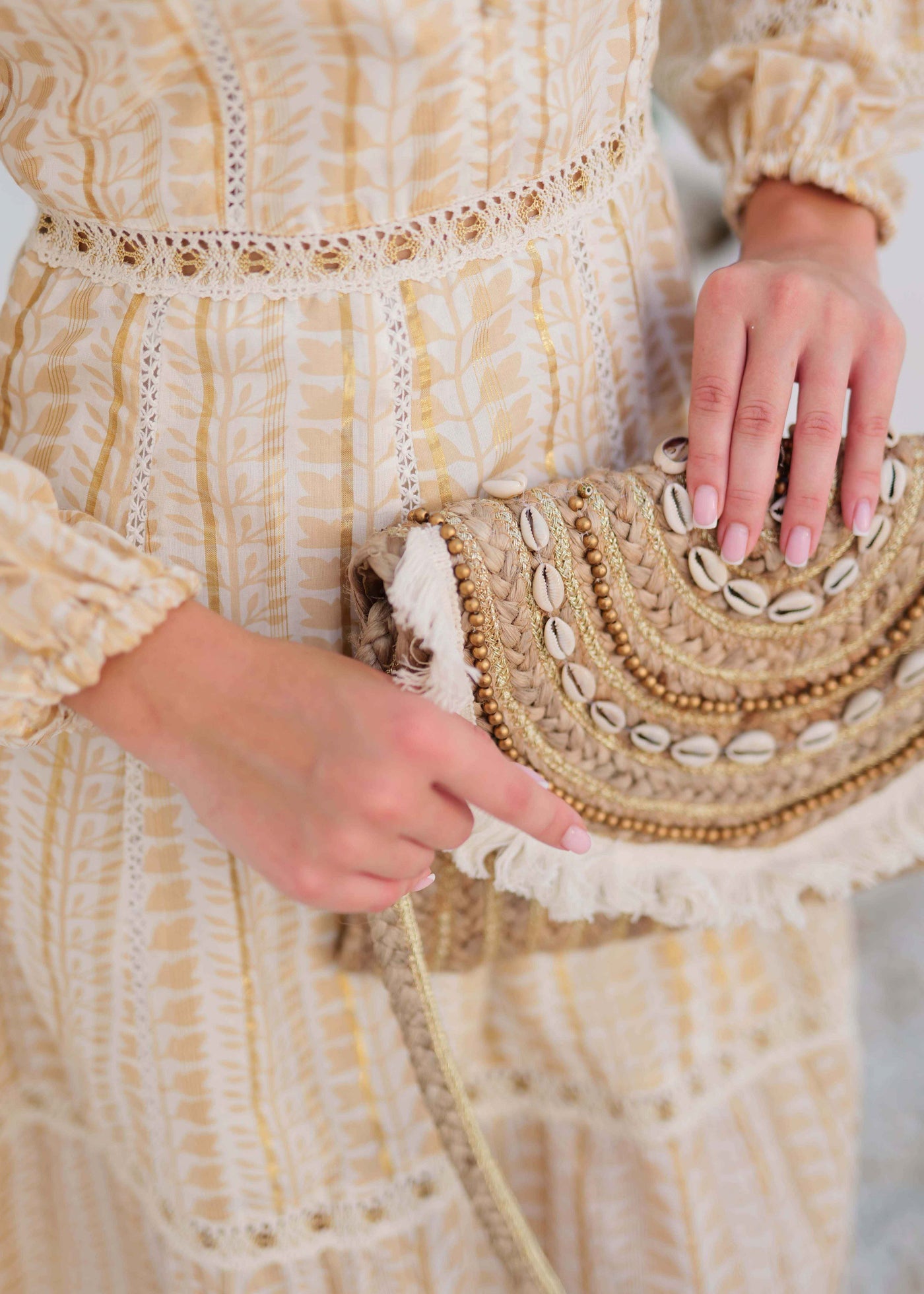AURORA JUTE CLUTCH BAG – THAT'S MY GAL - Main Image