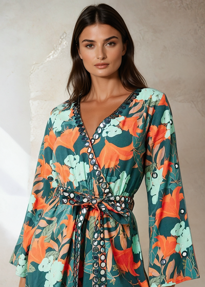 LIMELIGHT PLAYSUIT - TROPICAL FLORAL